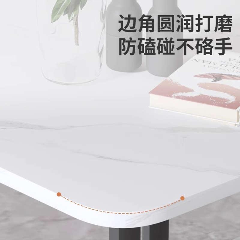 折叠餐桌家用小户型2024新款长方形桌子可移动多功能租房简易饭桌