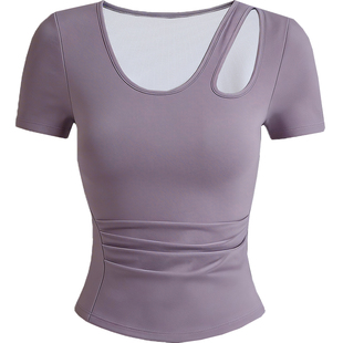 外穿健身服套装女夏绝美运动普拉提训练短袖瑜伽短裤五分2026新款