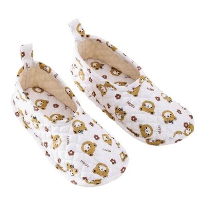 专用爬爬垫鞋套拖鞋纯棉大人室内成人全包地板鞋袜静音包跟可水洗