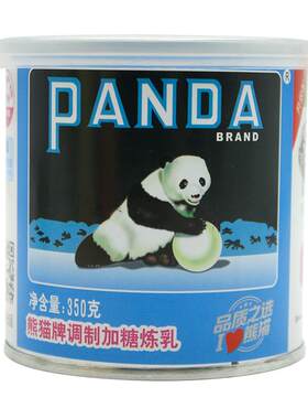 熊猫炼乳350g罐装商用黄金小馒头