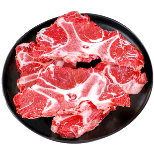 新鲜牛蝎子带肉牛脊骨牛脖骨5斤装商用生牛肉牛骨头火锅食材