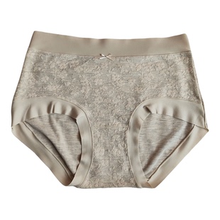 微磨毛妆花绸复古包臀无痕少女中腰内裤透气保暖莫代尔三角裤秋冬