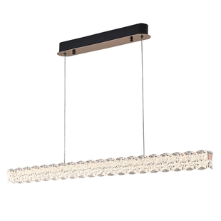 帕莎 餐厅吊灯 2026新款后现代简约创意餐桌吊灯轻奢波浪一字吊灯