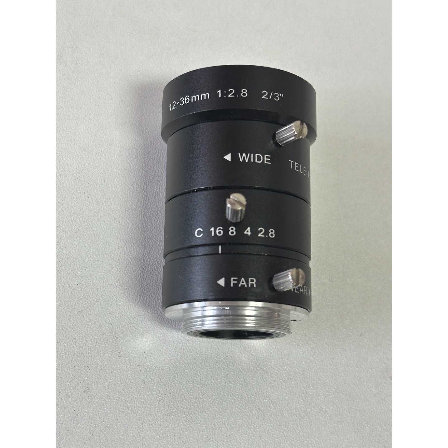 【议价-可维修】变焦工业镜头电子显微镜镜头12mm-36mm 全新/二手