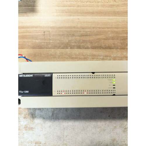 〔议价-可维修〕PLC FX3U-128MR/ES-A，摄，成色如