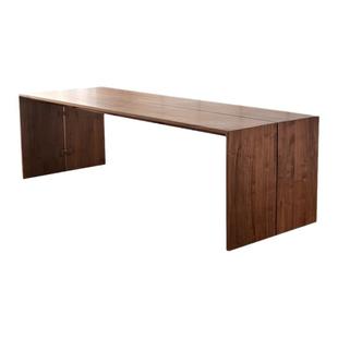 北美黑胡桃木大板茶桌新中式原木茶台泡茶桌2025新款高端实木茶台