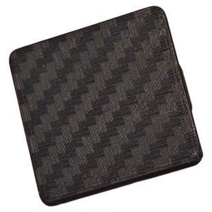 工业铝型材欧标20/30/40端盖切口侧面塑料封盖堵头面板碳纤维款