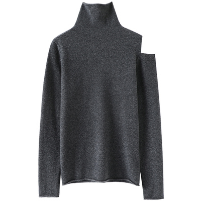 启超高端100%纯山羊绒衫