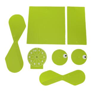 大颗粒积木配件9656早期简单机械套装教具扇叶组合包风叶片散件