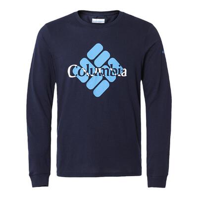 Columbia户外休闲纯棉长袖T恤