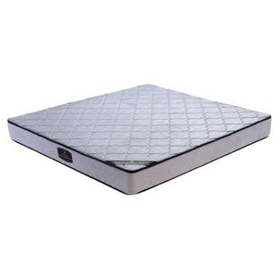 高端天鹅绒面料床垫席梦思九分区整网弹簧软硬两用椰棕垫1.8m床