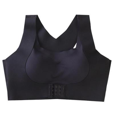 前扣运动无钢圈舒适聚拢文胸薄款