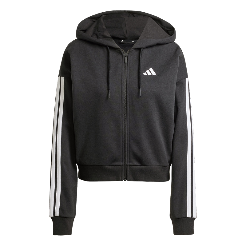 易用系毛圈布连帽外套女装冬季adidas阿迪达斯官方outlets轻运动