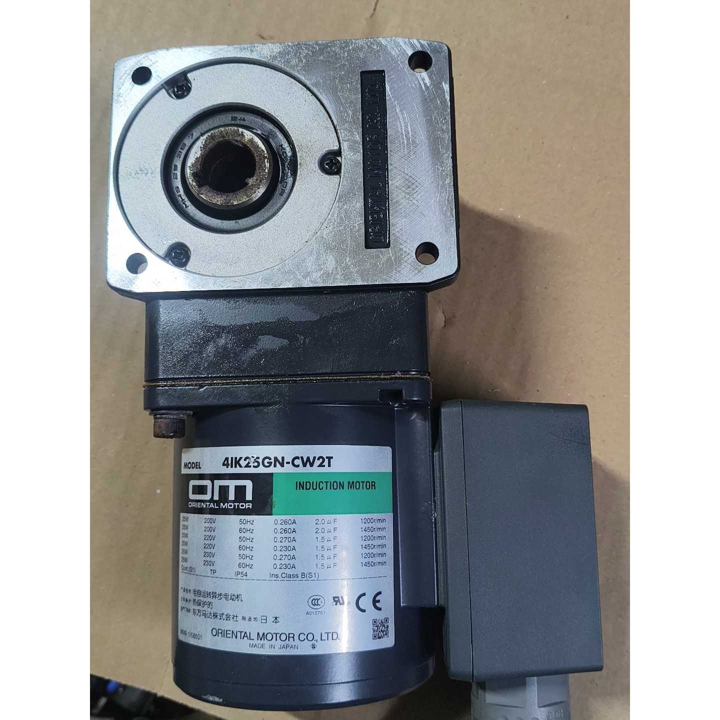 日本东方电机4IK2N-CW2T,25W单相,220V,