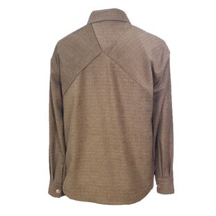 时着春夏多重编织免烫男士超柔时装衬衫kiton风格复杂剪裁衬衣男