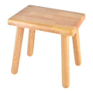 圆木凡品小凳子家用小板凳实木凳子方凳化妆凳换鞋凳餐凳茶几凳