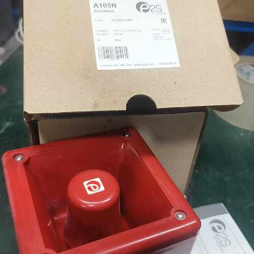e2s A105N报警器 24VDC 25mA IP66