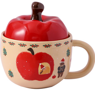 新年礼物暖暖杯子55度恒温马克杯男女生高颜值家用办公室热奶水杯