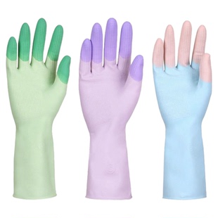 洗碗手套家务厨房耐用乳胶洗衣服专用防水橡胶皮刷碗做饭加厚清洁