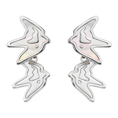 CHUNRAN简约百搭燕子耳钉