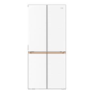 海尔电冰箱以旧换新补贴超薄零嵌入式十字四门507L大容量家用麦浪