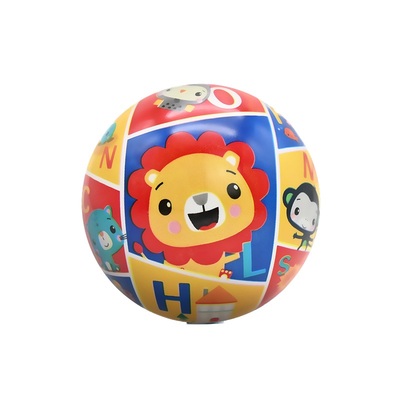 费雪玩具球手抓球拍拍球彩印卡通