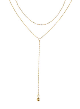 简约百搭美国14k包金手作项链