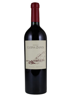RP97高分 阿根廷卡帝娜Catena Zapata尼古拉斯混酿干红葡萄酒红酒
