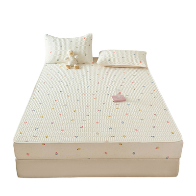 夏季冰丝凉感床笠乳胶凉席床单