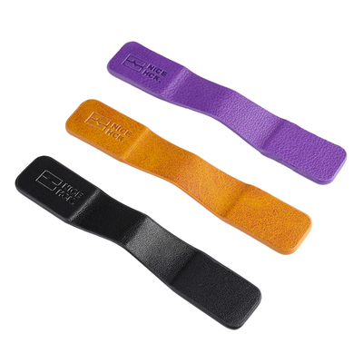 皮扣PU皮质磁吸收纳绑带