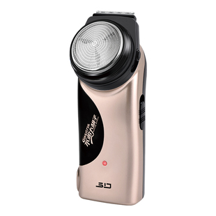 超人剃须刀男士单刀头剃胡子刀旋转式刮胡须刀推出式鬓角刀RS135