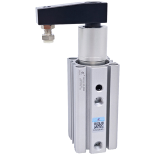 星辰气动MKB12/QCKL旋转下压夹紧气缸QCKR16/20/25/32-10X20*30SM