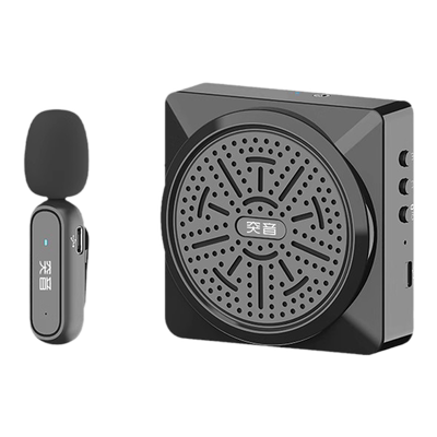 【突音授权店】K5无线扩音器真大声无啸叫领夹式小蜜蜂教师扩音器