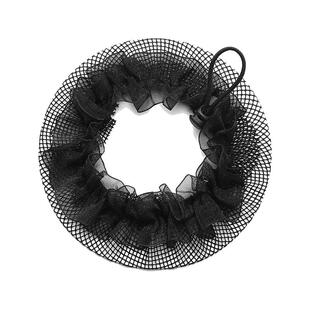 黑色舞蹈网兜头花女空乘盘头发神器隐形考级网套职业发网儿童头饰