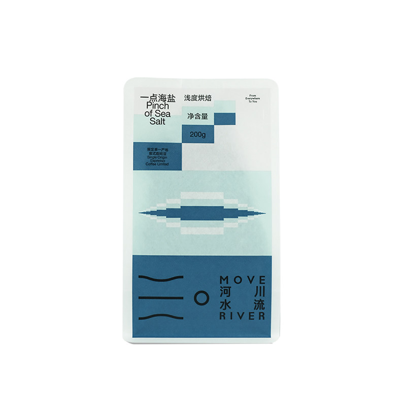 河川水流「一点海盐」限定Omni精品意式咖啡豆Alo/Elto 200g