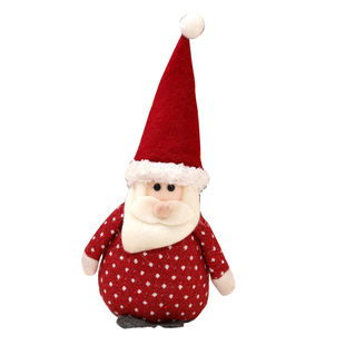 小号红色圣诞老人可爱公仔玩偶挂件圣诞树配饰圣诞节装饰品摆件