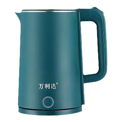 万利达电热水壶家用不锈钢烧水壶电水壶大容量一体全自动断电快壶