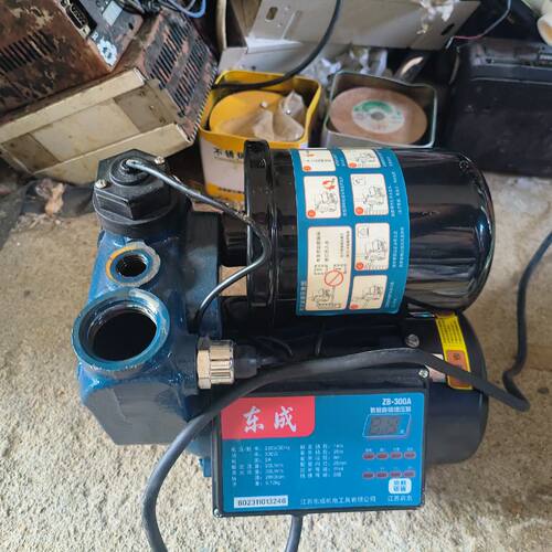 东成智能自吸增压泵ZB300A九成新