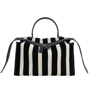 jpjclassic飞织布波士顿包女单肩斜挎手提包枕头包通勤托特腋下包