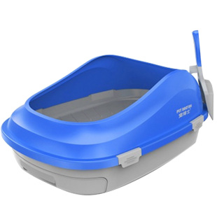 松木猫砂盆双层抽屉式大号全封闭猫厕所沙盆猫咪屎盆猫便盆放外溅