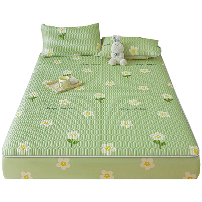 冰丝床笠2026新款凉感凉席三件套