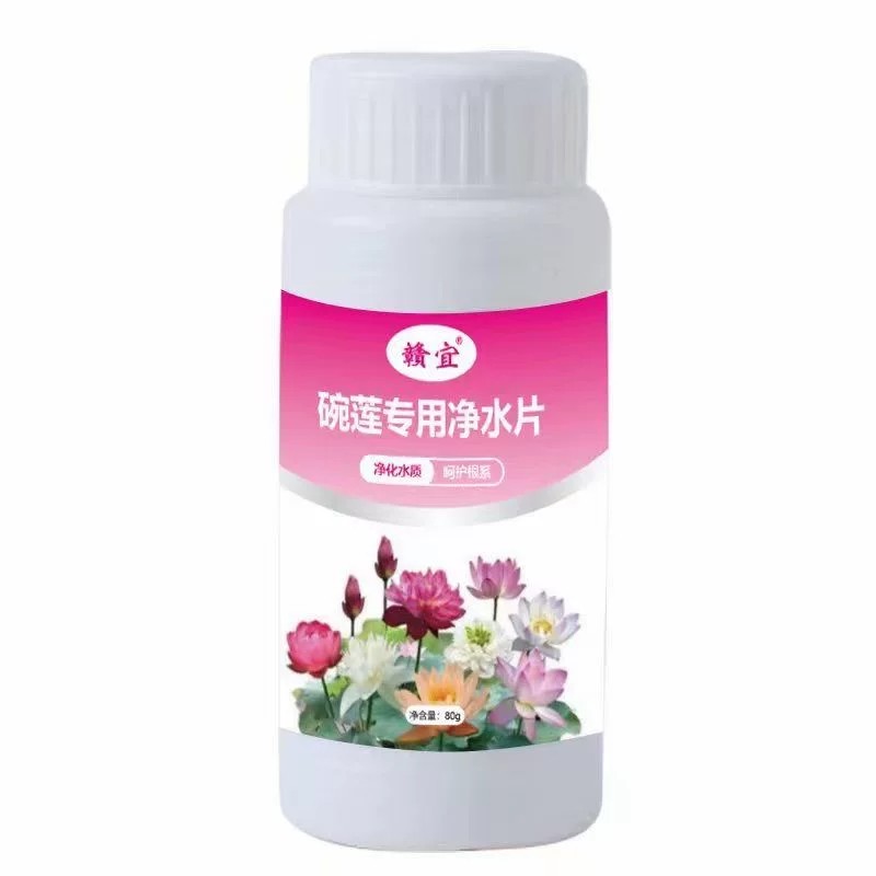 碗莲专用净水片睡莲肥料通用水溶水培种子发芽生根促开花礼品套组