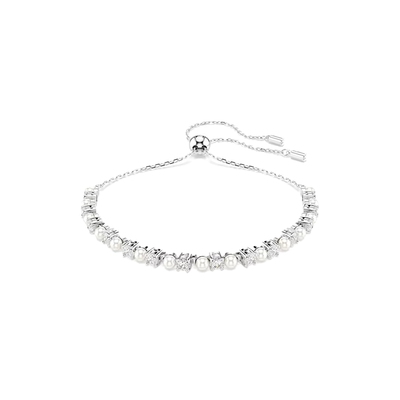 Swarovski/施华洛世奇Matrix仿水晶仿珍珠圆形切割手链送礼物