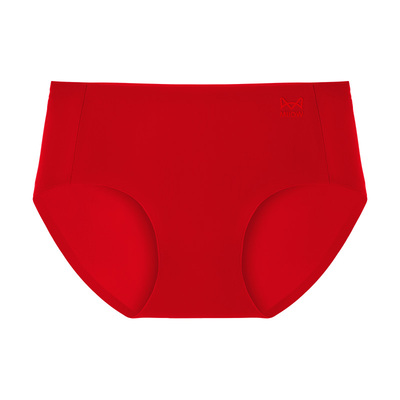 猫人25新款女士三角裤红品礼盒红色内裤袜子男士本命年结婚平角裤