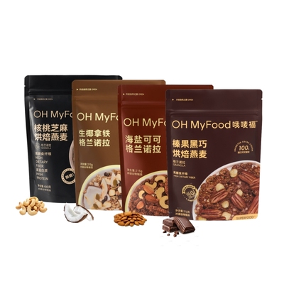ohmyfood榛果黑巧烘焙燕麦片