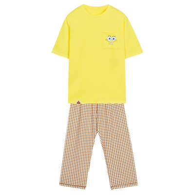 韩国海绵宝宝派大星睡衣spao