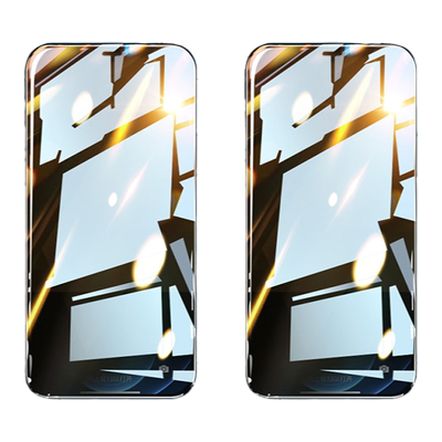 苹果曲面黑边防窥钢化膜