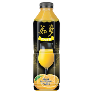 大湖茹梦橙汁复合果汁饮料1Lx12瓶装整箱北京包邮