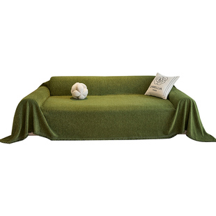 中古风沙发盖布一整张四季通用防水隔尿防猫抓2025新款沙发巾防滑