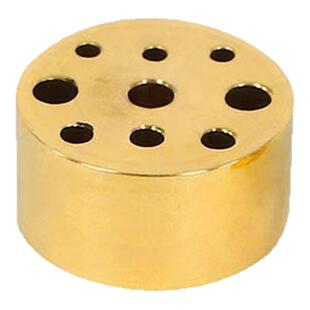 纯黄铜九孔线香小香插香底座家用室内多孔熏香炉香托香道工具用品